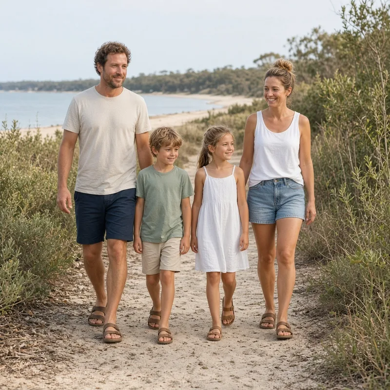 Active family lifestyle near Dunsborough